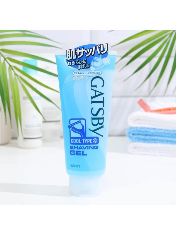 Гель Gatsby для бритья с лифтинг эффектом с ментолом и кофеином, 205 г