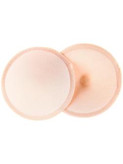 Набор многоразовых вкладышей для бюстгальтера, 2 шт., цвет бежевый
