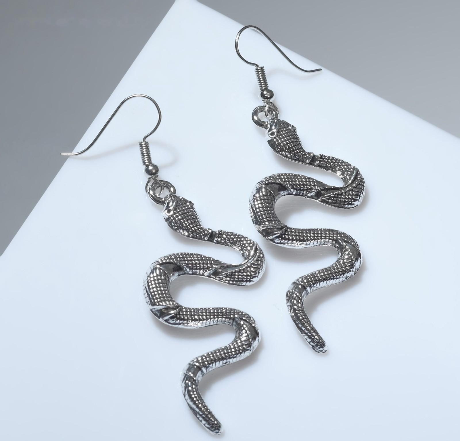 Серьги металл 