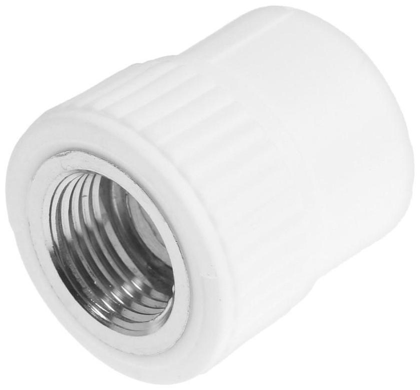 Муфта комбинированная ZEIN, полипропиленовая, внутренняя резьба, d=25 мм х 1/2