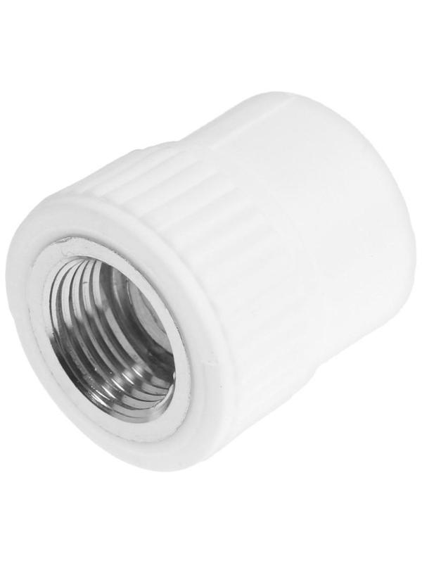 Муфта комбинированная ZEIN, полипропиленовая, внутренняя резьба, d=25 мм х 1/2