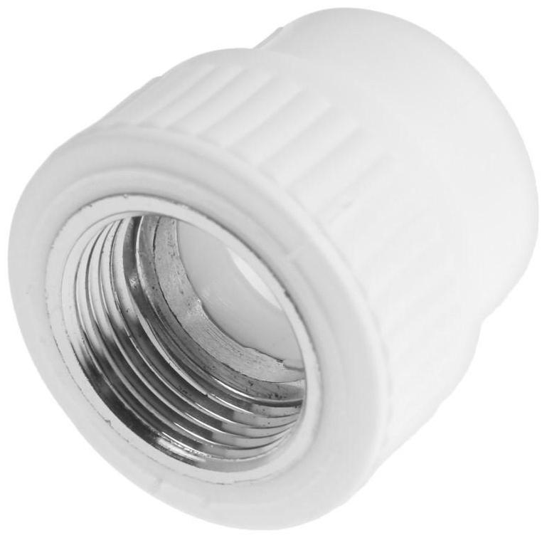 Муфта комбинированная ZEIN, полипропиленовая, внутренняя резьба, d=32 мм х 1