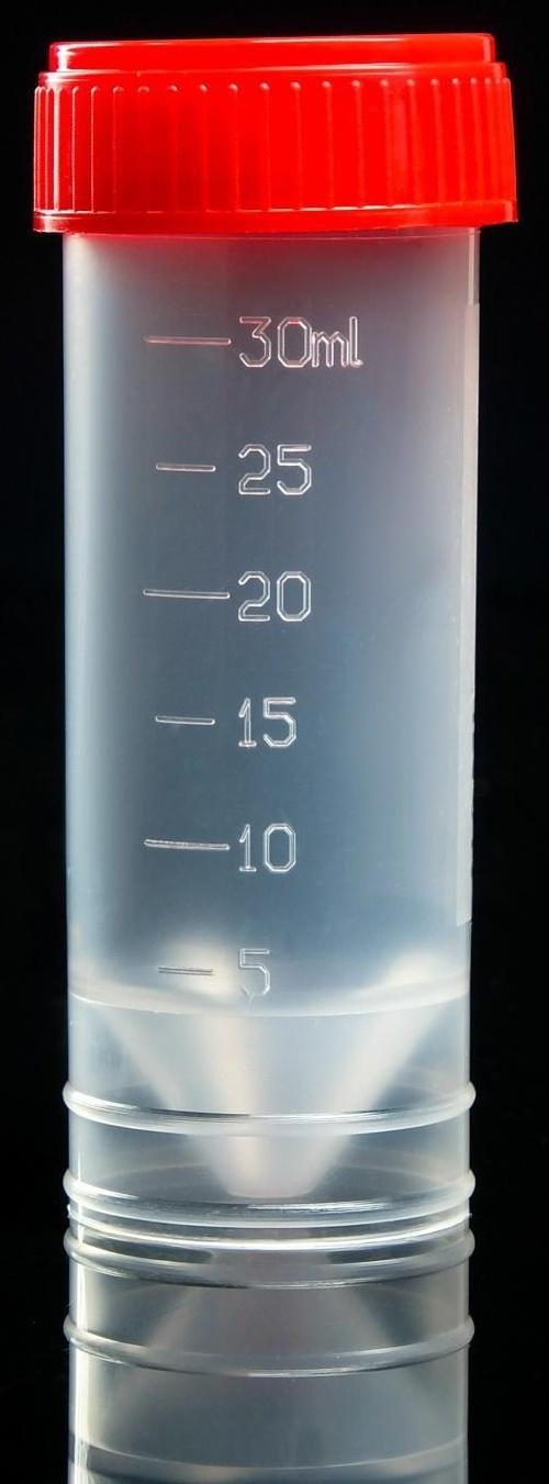 Контейнер для биоматериалов, стерильный, без шпателя, 30 мл