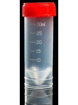 Контейнер для биоматериалов, стерильный, без шпателя, 30 мл