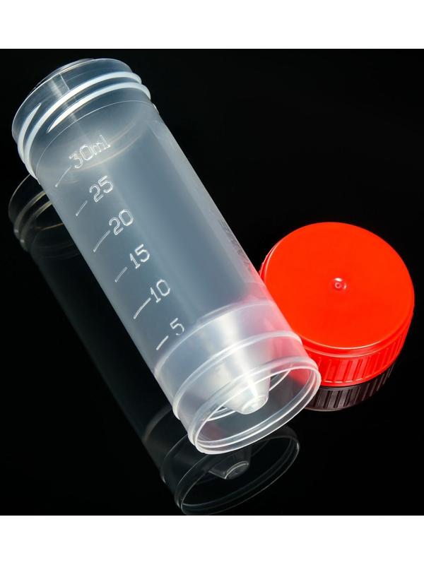 Контейнер для биоматериалов, стерильный, без шпателя, 30 мл