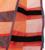 Жилет со светоотражающими полосами, детский, р. 30-34, 58х50 см, оранжевый