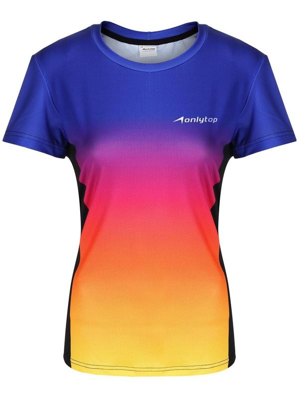 Футболка спортивная ONLYTOP woman, размер 46