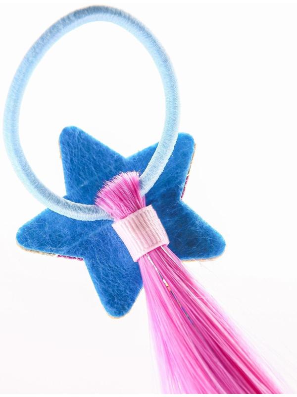 Прядь для волос МИКС радуга, сердечко, звездочка, WINX, 40 см