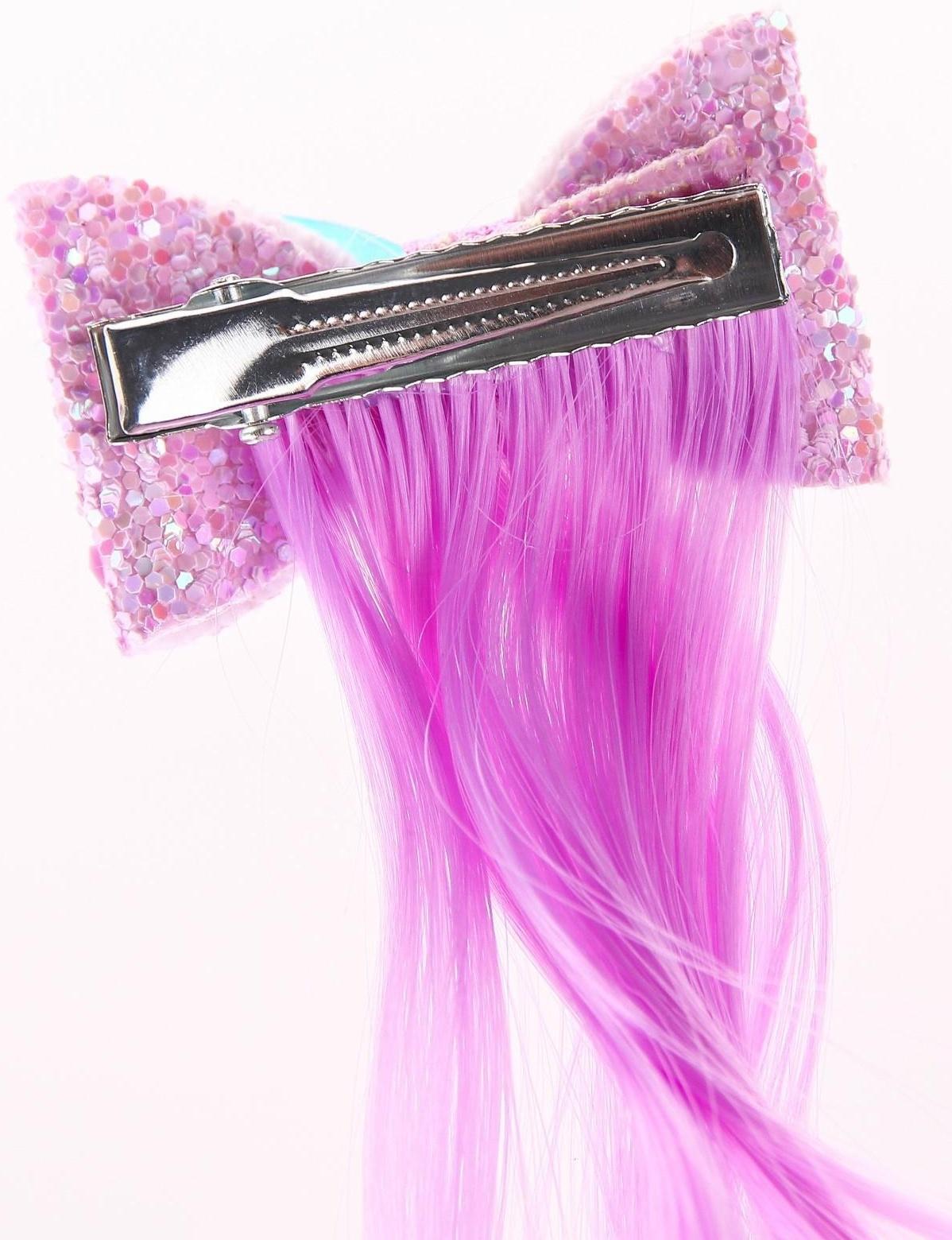 Прядь для волос МИКС бантик, WINX, 40 см