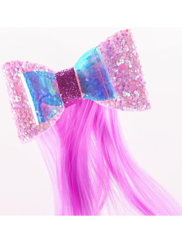Прядь для волос МИКС бантик, WINX, 40 см