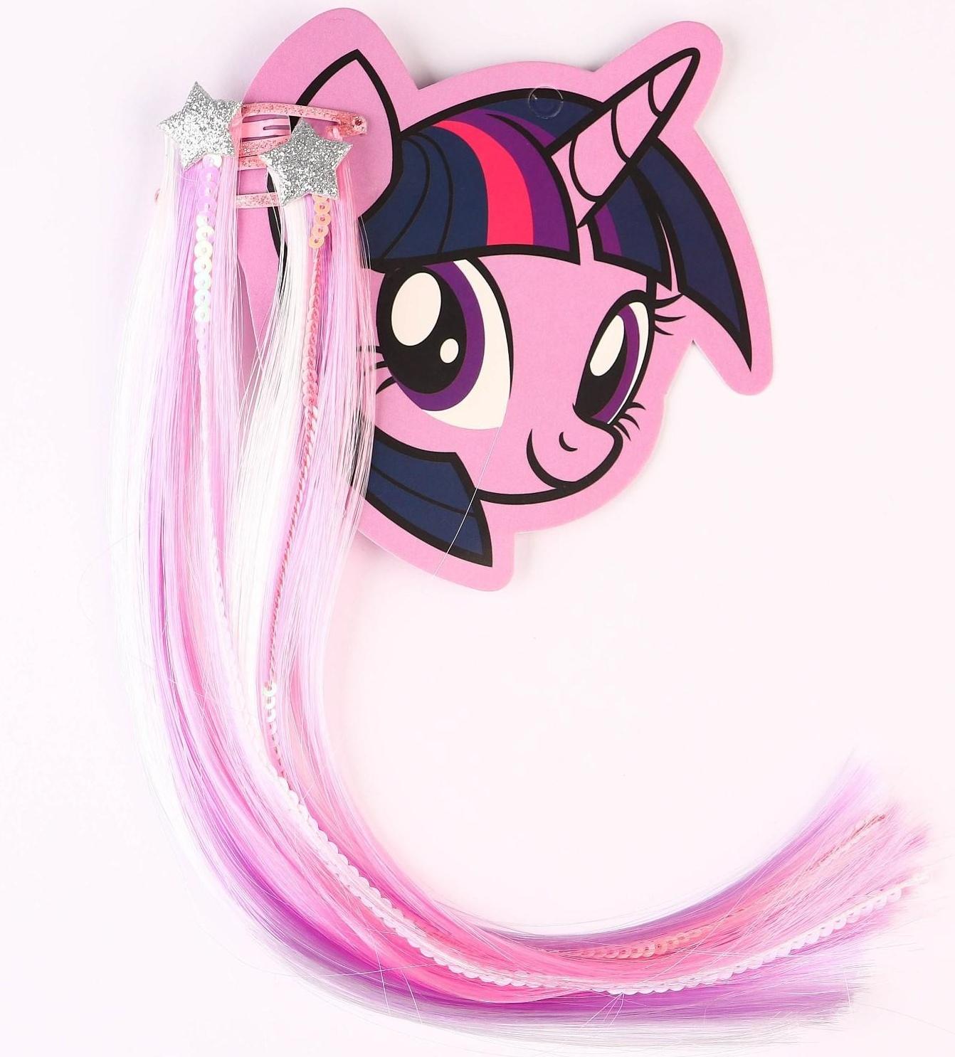 Набор прядей для волос на зажиме 