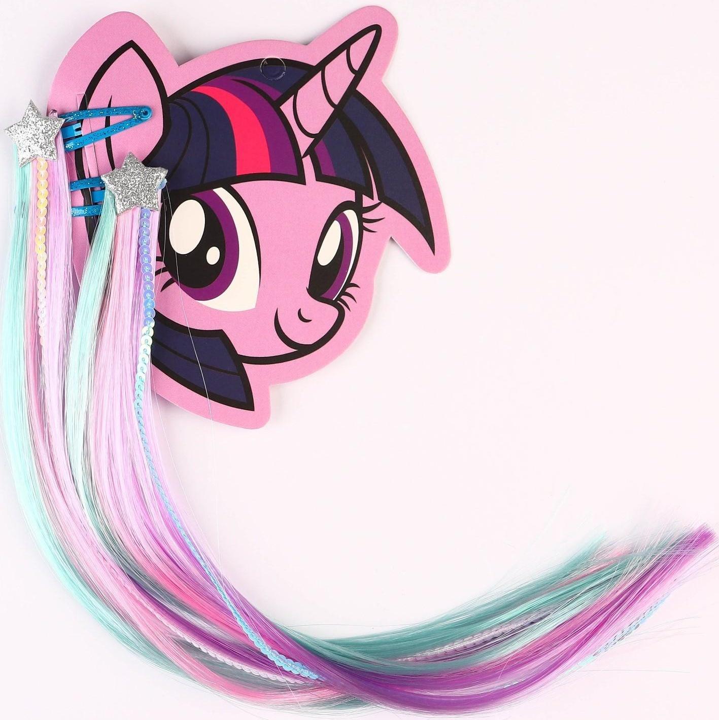 Набор прядей для волос на зажиме 