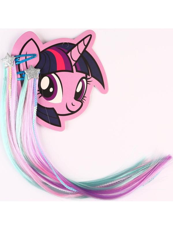 Набор прядей для волос на зажиме 