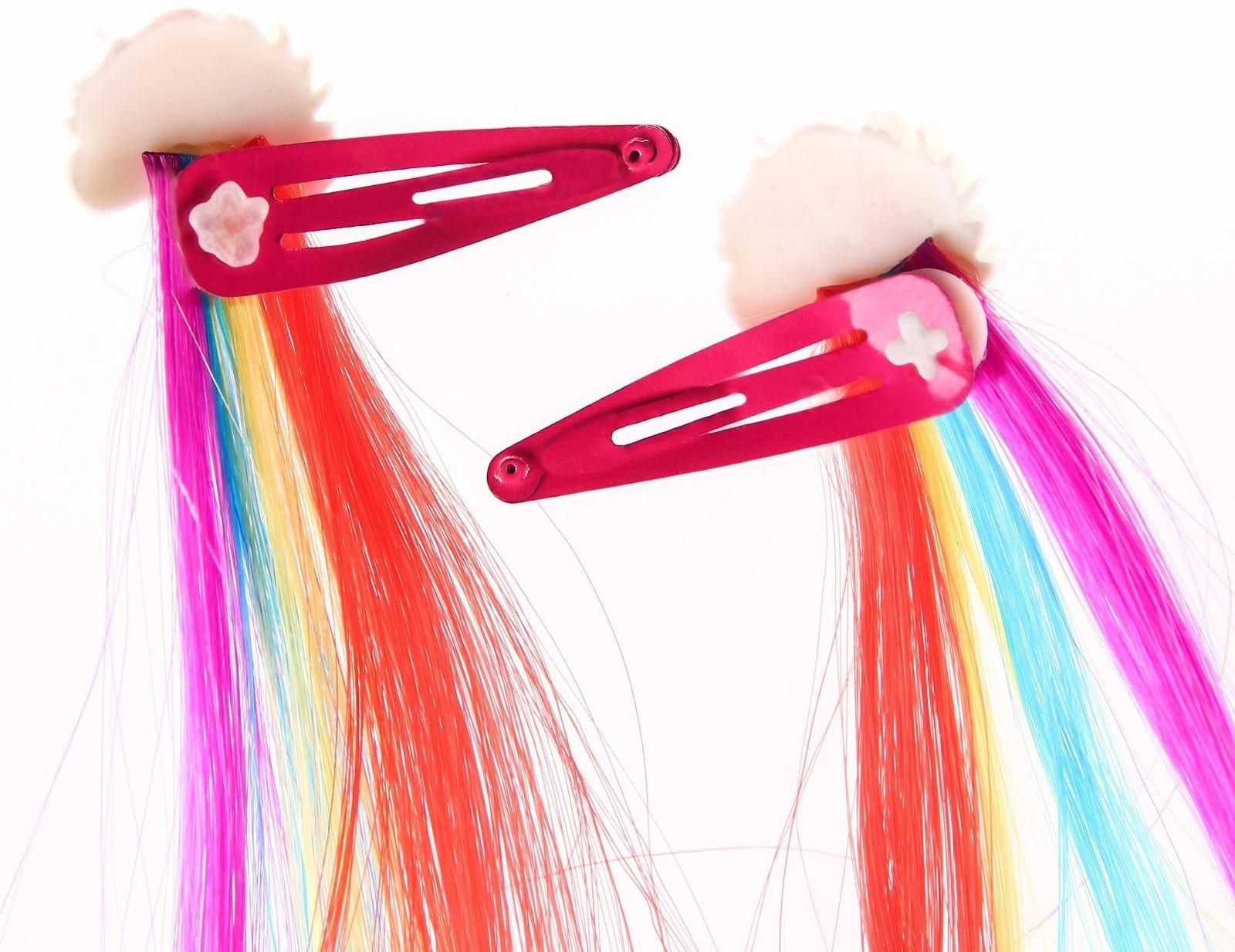 Набор прядей для волос на зажиме 