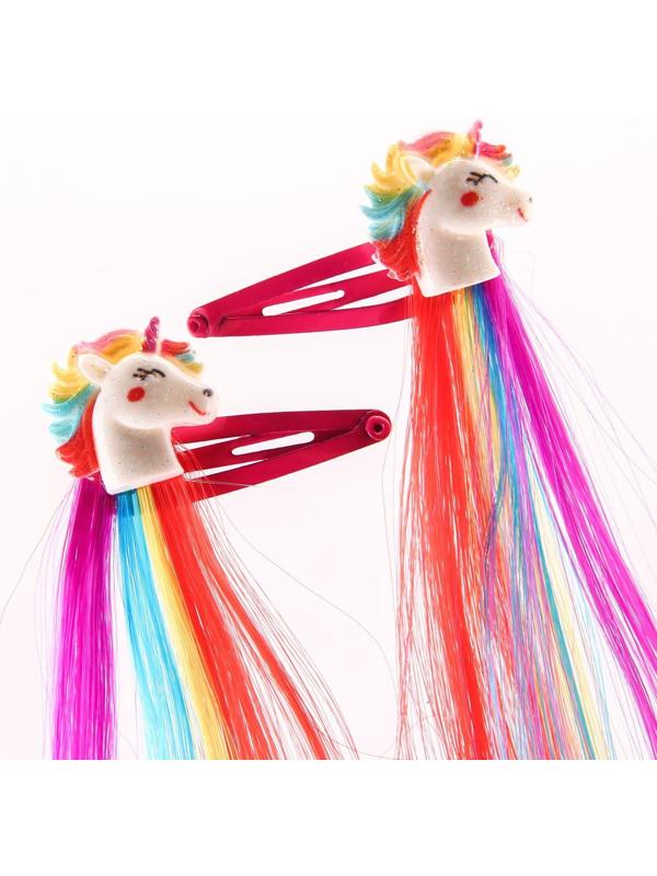 Набор прядей для волос на зажиме 