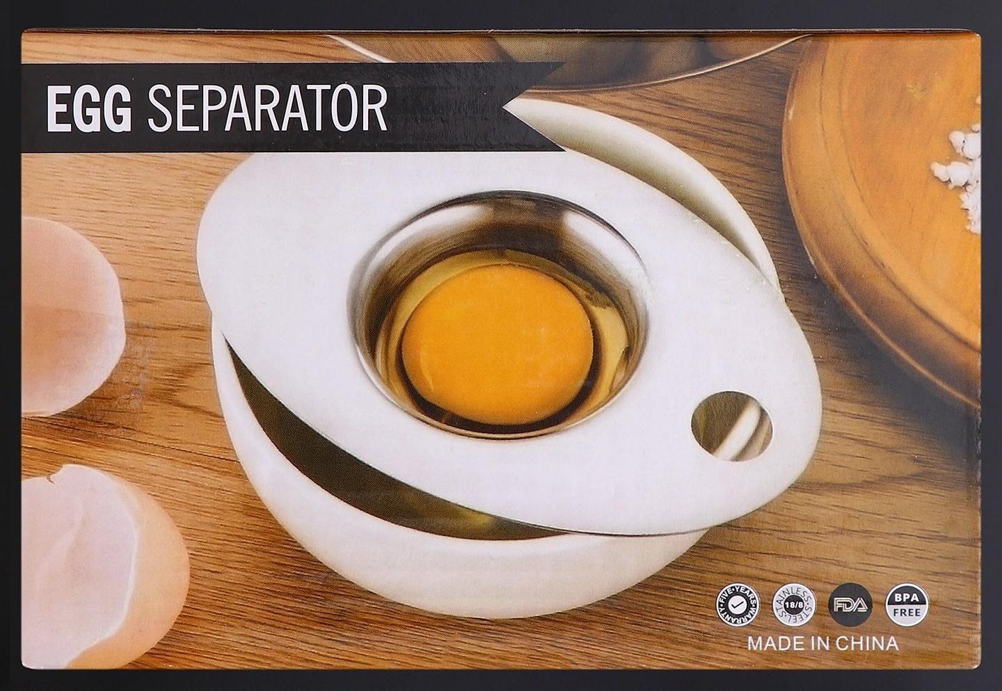 Сепаратор для яиц Steel, 304 сталь, цвет хромированный