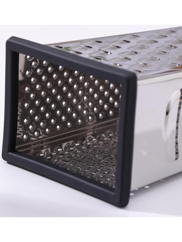 Тёрка Magistro Gate, 4 грани, 10,5×8,5×25,5 см, цвет чёрный