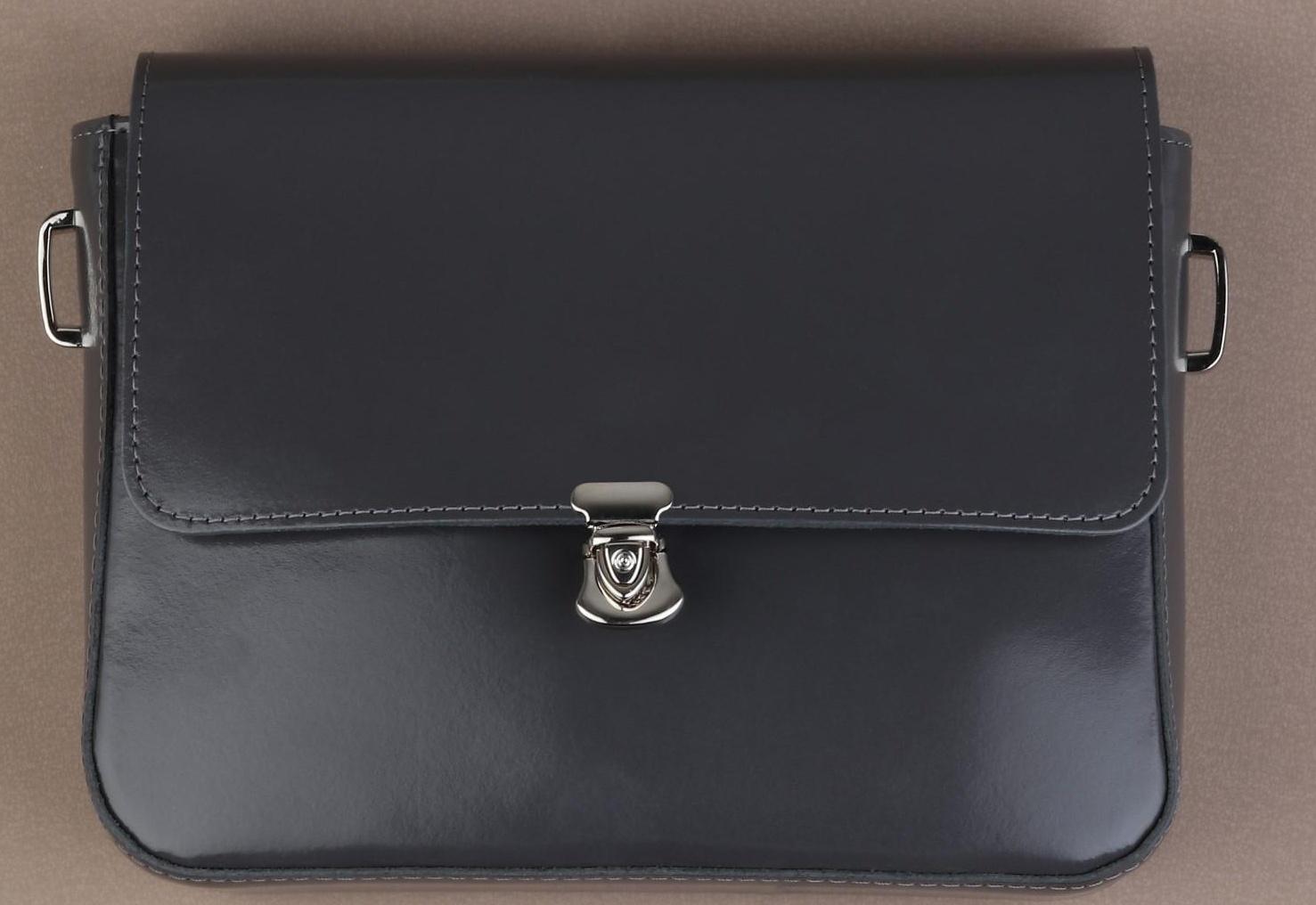 Застёжка для сумки, 2,2 × 2,9 см, цвет серебряный