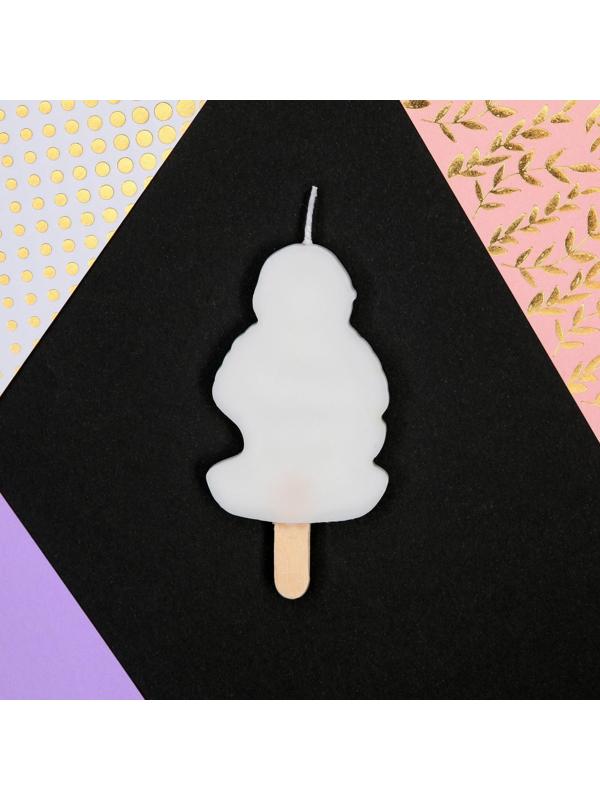 Свеча в торт «С Днём Рождения», русалка