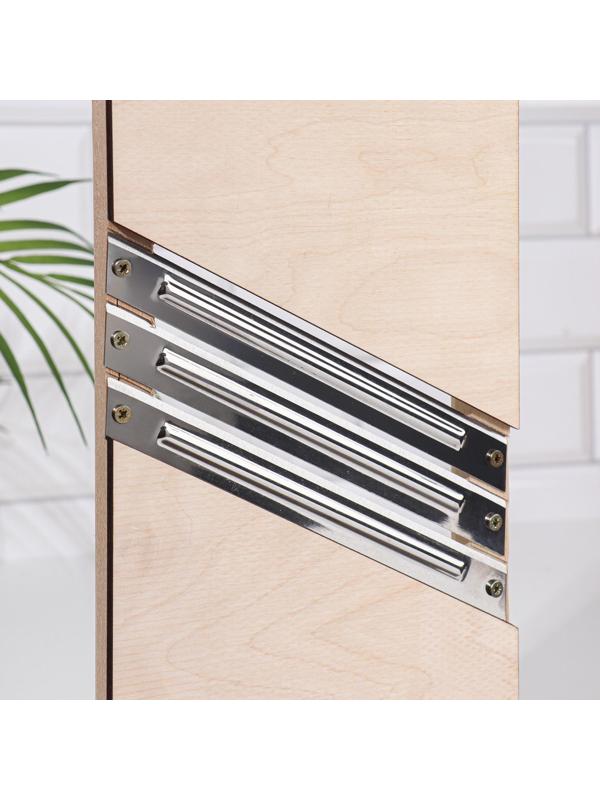 Шинковка деревянная 3 ножа 43,5х15 см