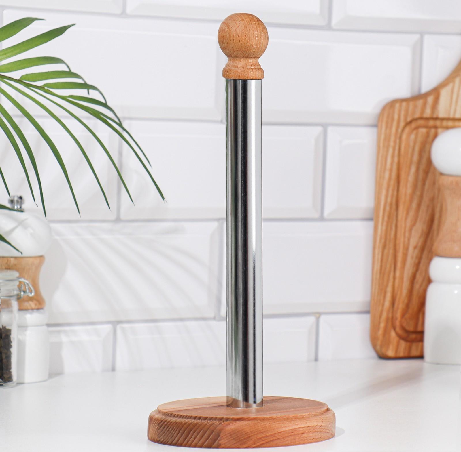 Держатель для бумажных полотенец, обработанное маслом