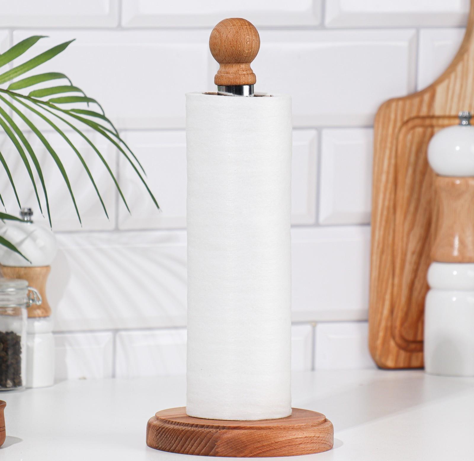 Держатель для бумажных полотенец, обработанное маслом