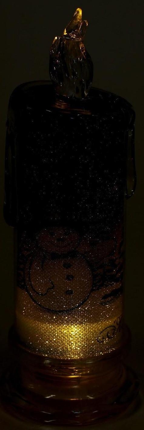 Свеча светодиодная «Снеговик»