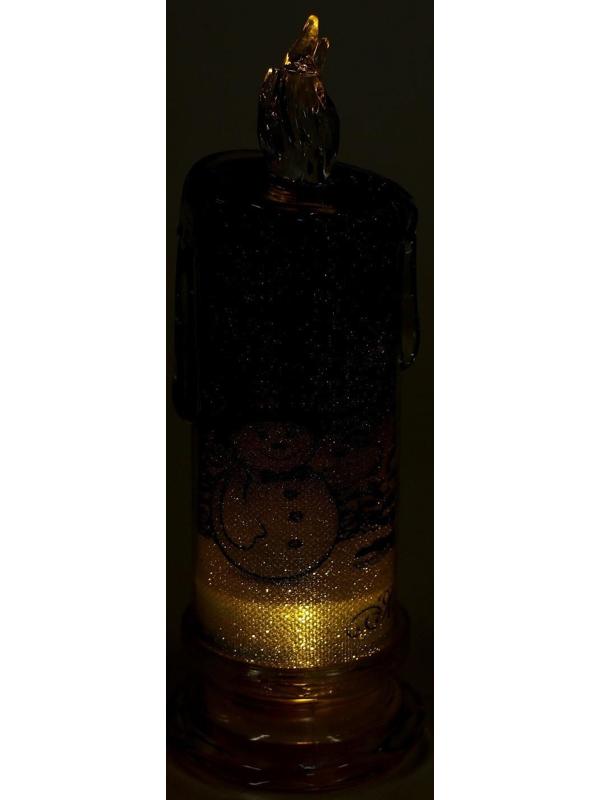 Свеча светодиодная «Снеговик»