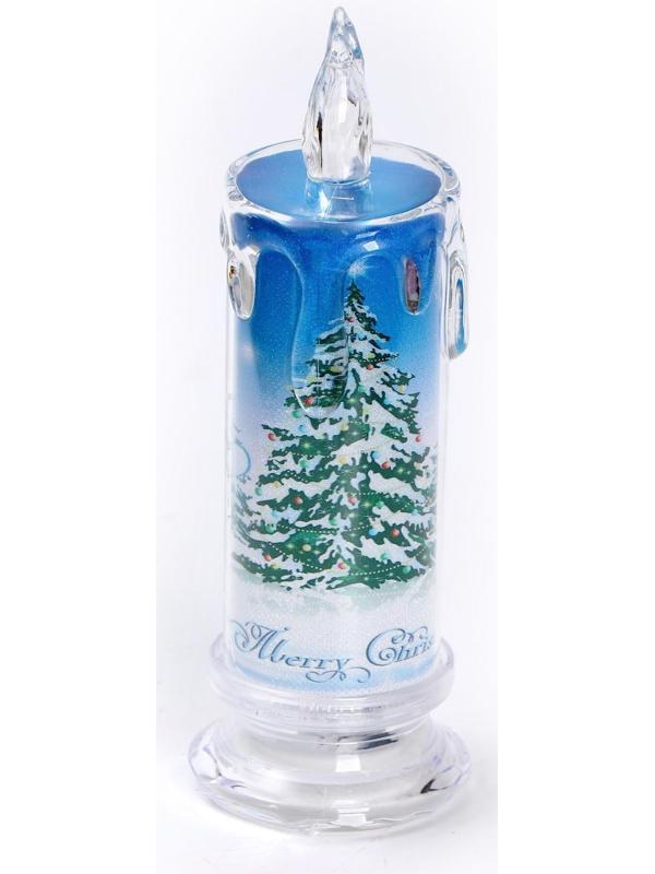 Свеча светодиодная «Снеговик»