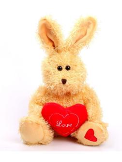 Мягкая игрушка «Кролик с сердцем»