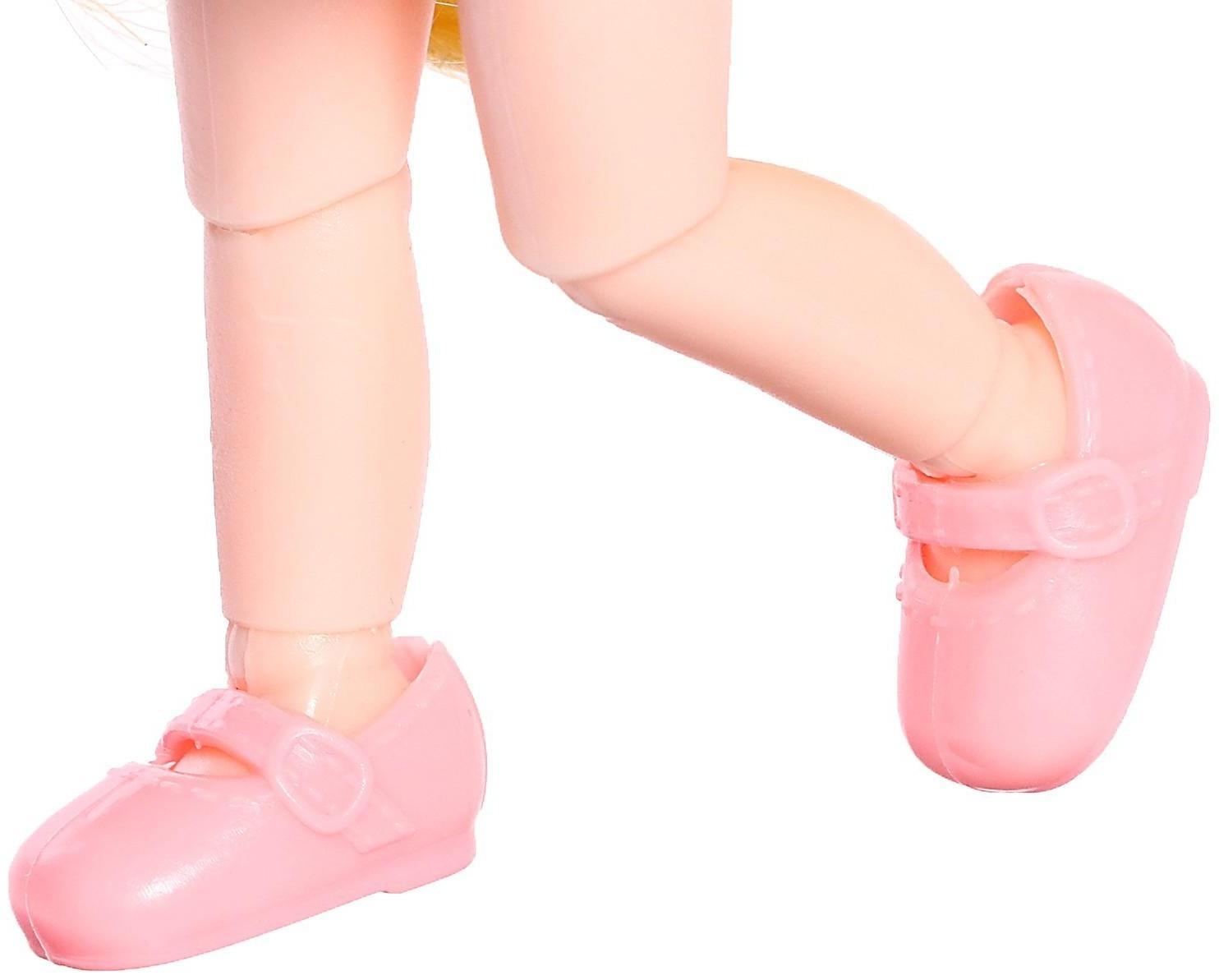 Кукла шарнирная «Есения» в платье, блондинка