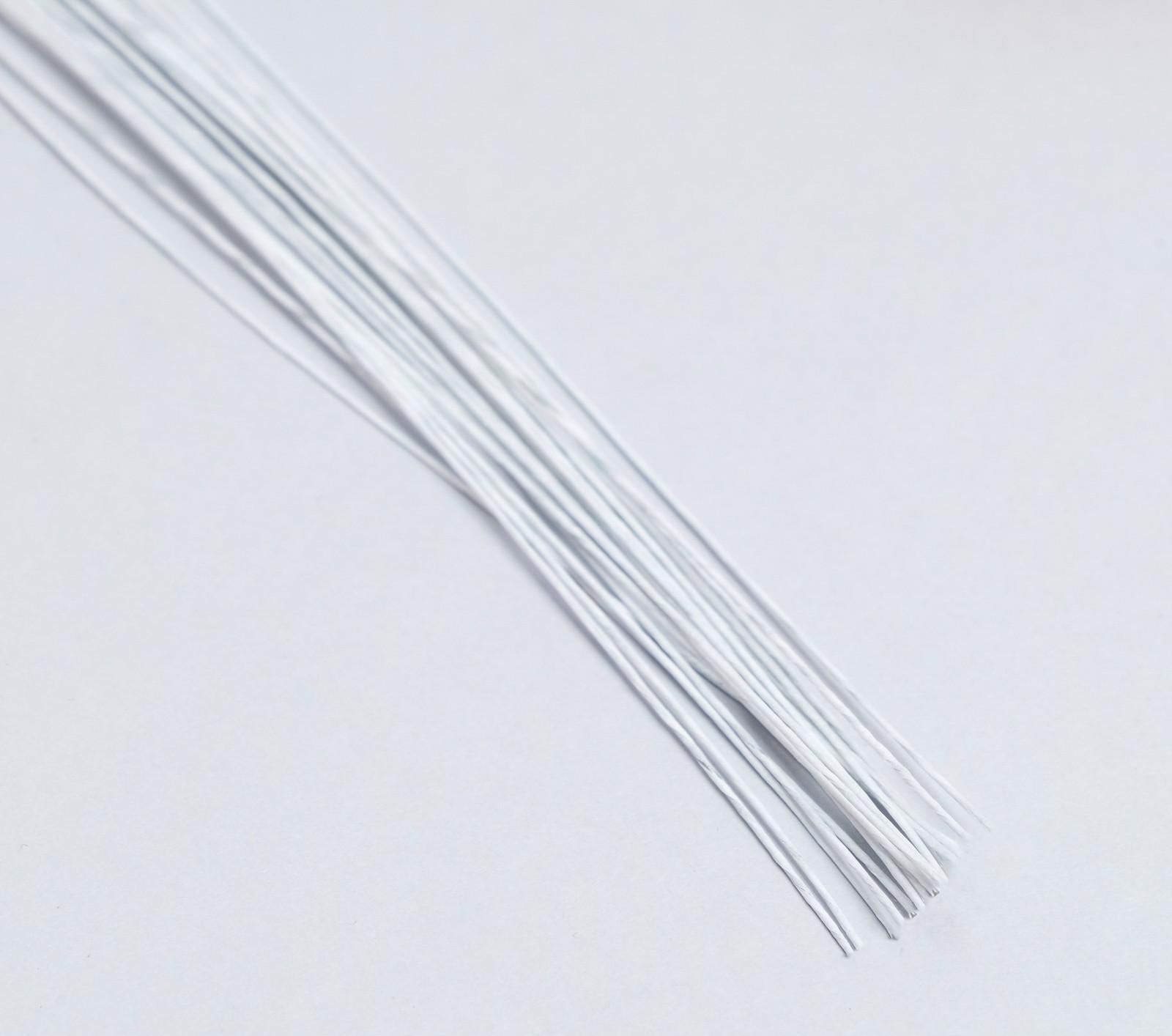 Флористическая проволока в бумажной оплётке 