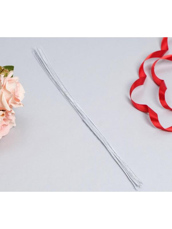 Флористическая проволока в бумажной оплётке 