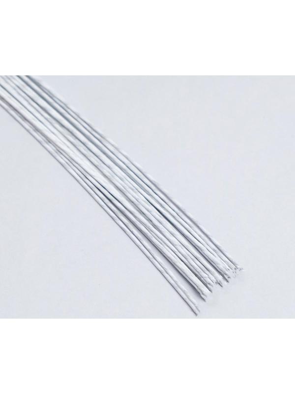 Флористическая проволока в бумажной оплётке 