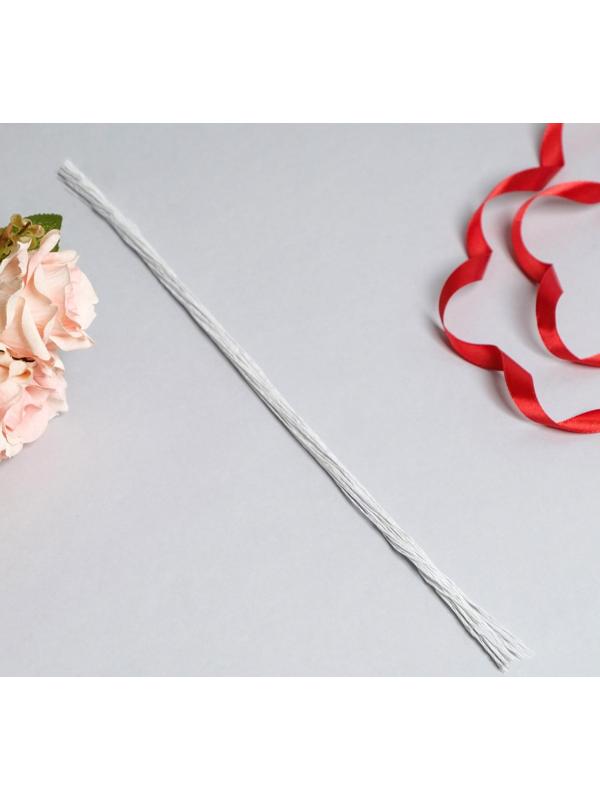 Флористическая проволока в бумажной оплётке 