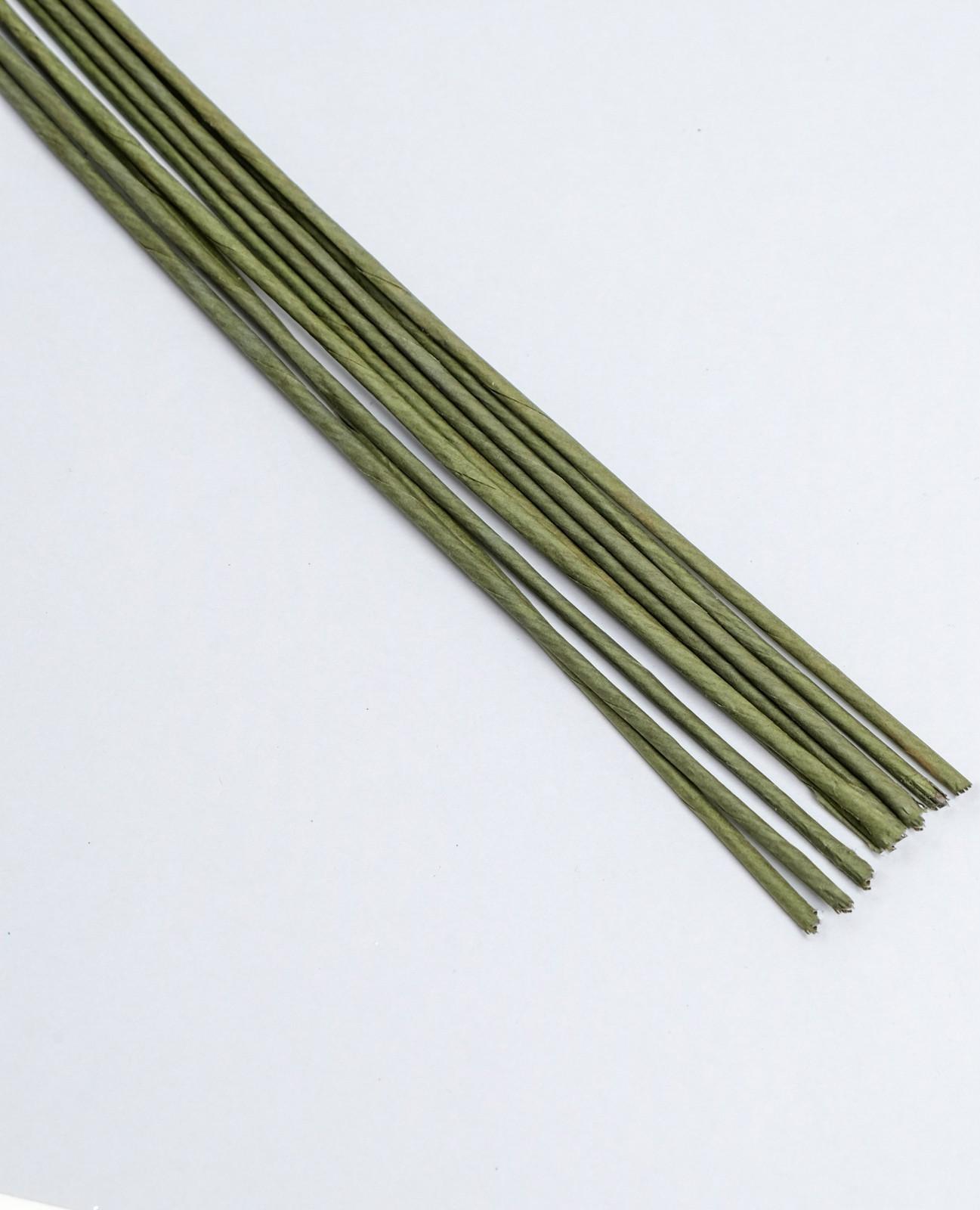 Флористическая проволока в бумажной оплётке 