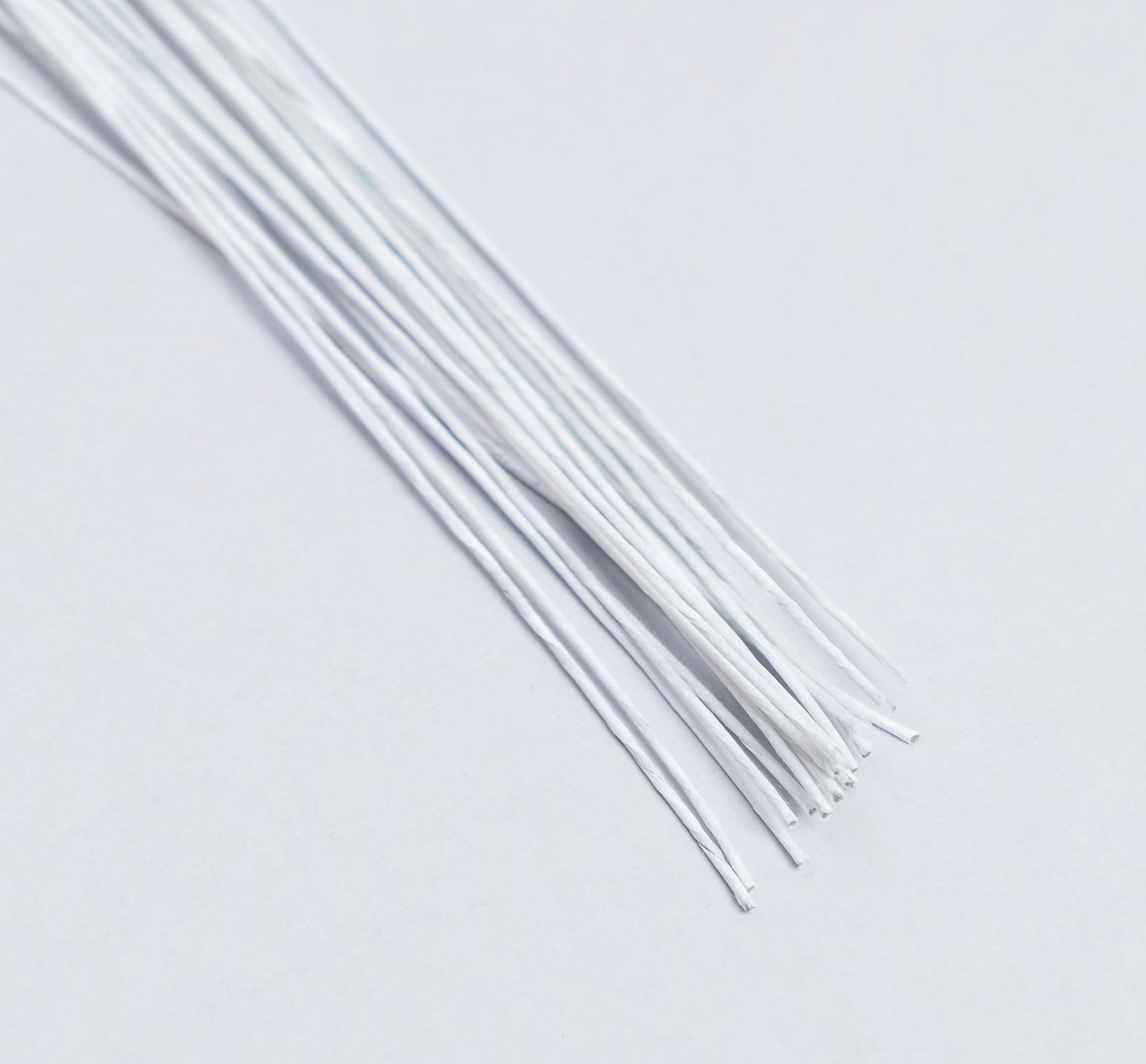 Флористическая проволока в бумажной оплётке 