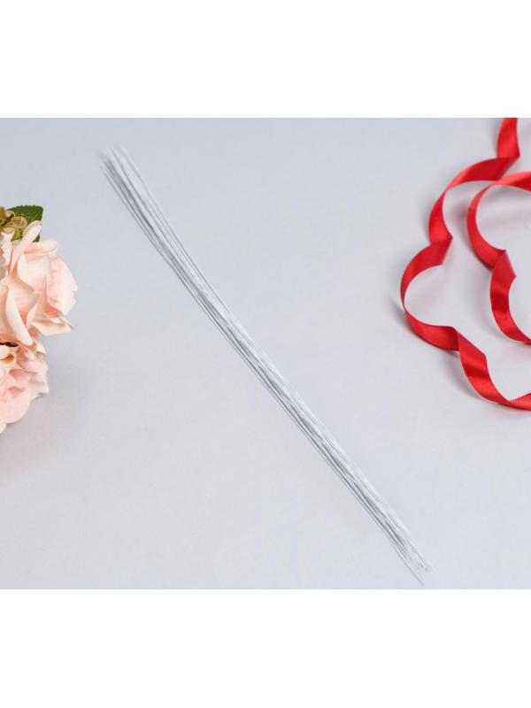 Флористическая проволока в бумажной оплётке 