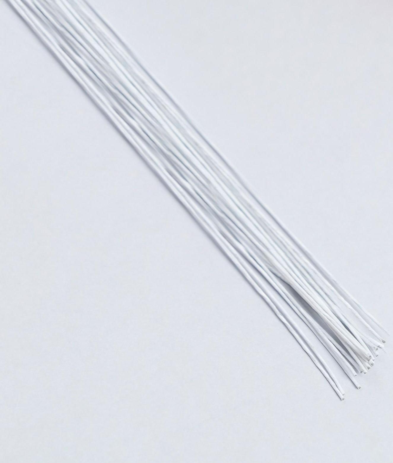 Флористическая проволока в бумажной оплётке 