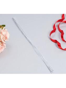 Флористическая проволока в бумажной оплётке 