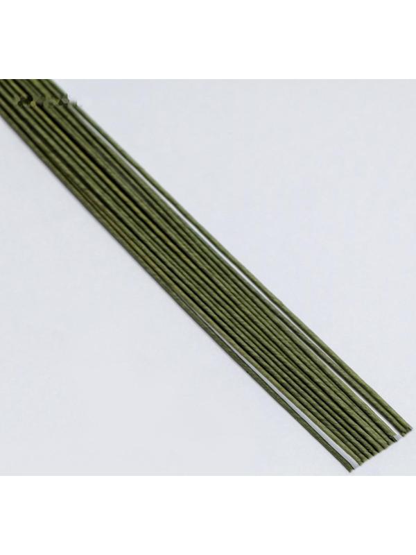 Флористическая проволока в бумажной оплётке 