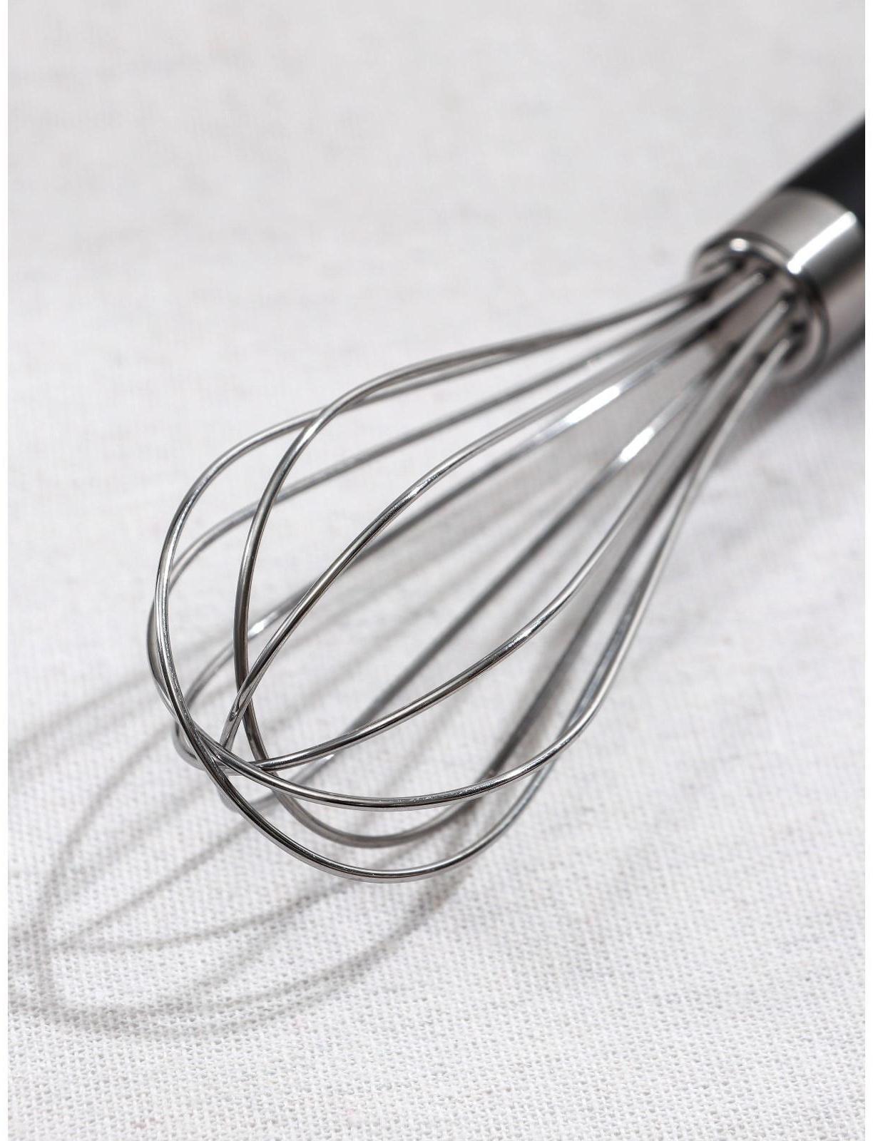 Венчик кулинарный Доляна Venus, 21 см, цвет чёрный