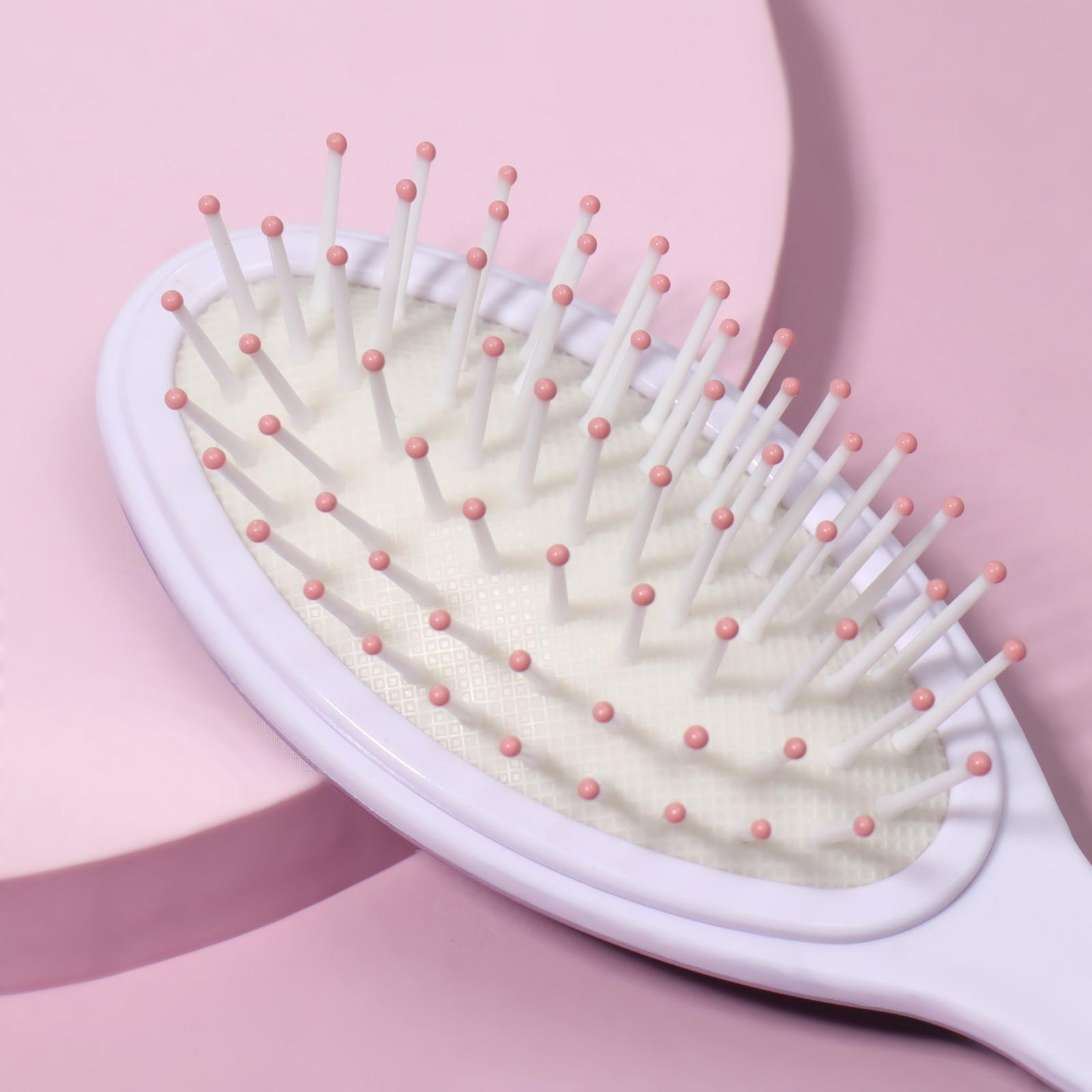 Расчёска массажная «Космос», 5,4 × 17,6 см, цвет МИКС