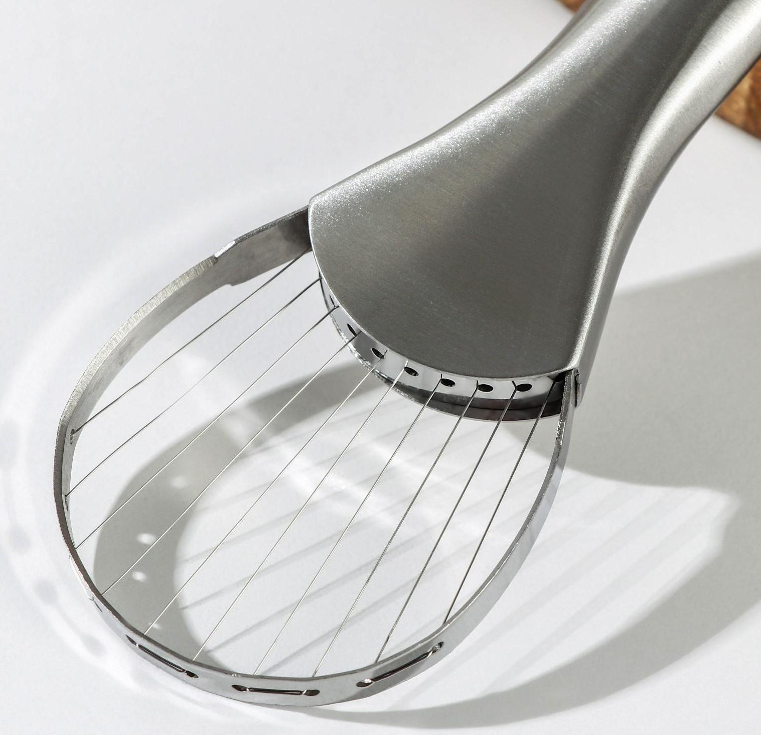 Нож для авокадо, 24×6 см, нержавеющая сталь, цвет зелёный