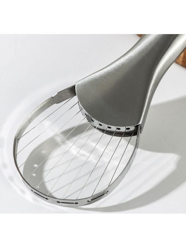 Нож для авокадо, 24×6 см, нержавеющая сталь, цвет зелёный