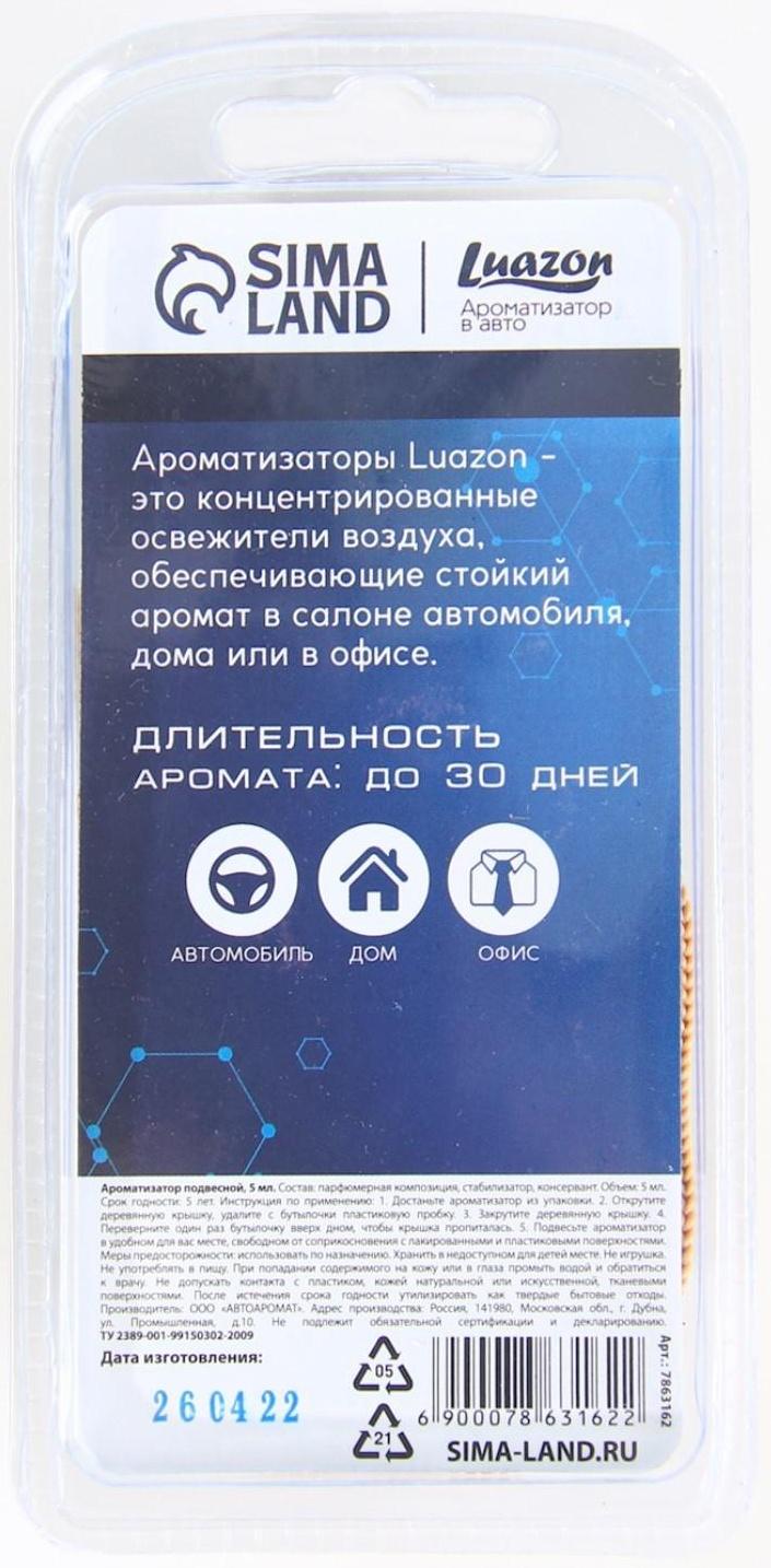 Ароматизатор подвесной «АнтиГИБДДин», аромат: свежесть, 5 мл