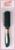 Расчёска массажная, прорезиненная ручка, 4 × 24 см, цвет зелёный/золотистый