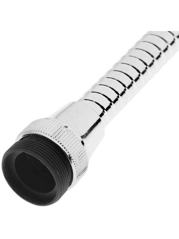 Аэратор ZEIN, регулировка потока, на гибком шланге, 190 мм, 3 режима, пластик, белый