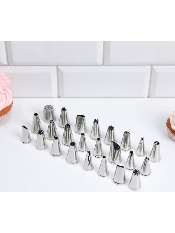 Набор кондитерских насадок «Пряничный домик», 15.8 х 9.4 см, 24 шт