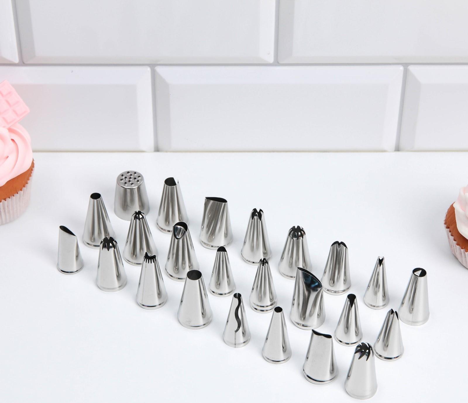 Набор кондитерских насадок «Дворец», 15.8 х 9.4 см 24 шт